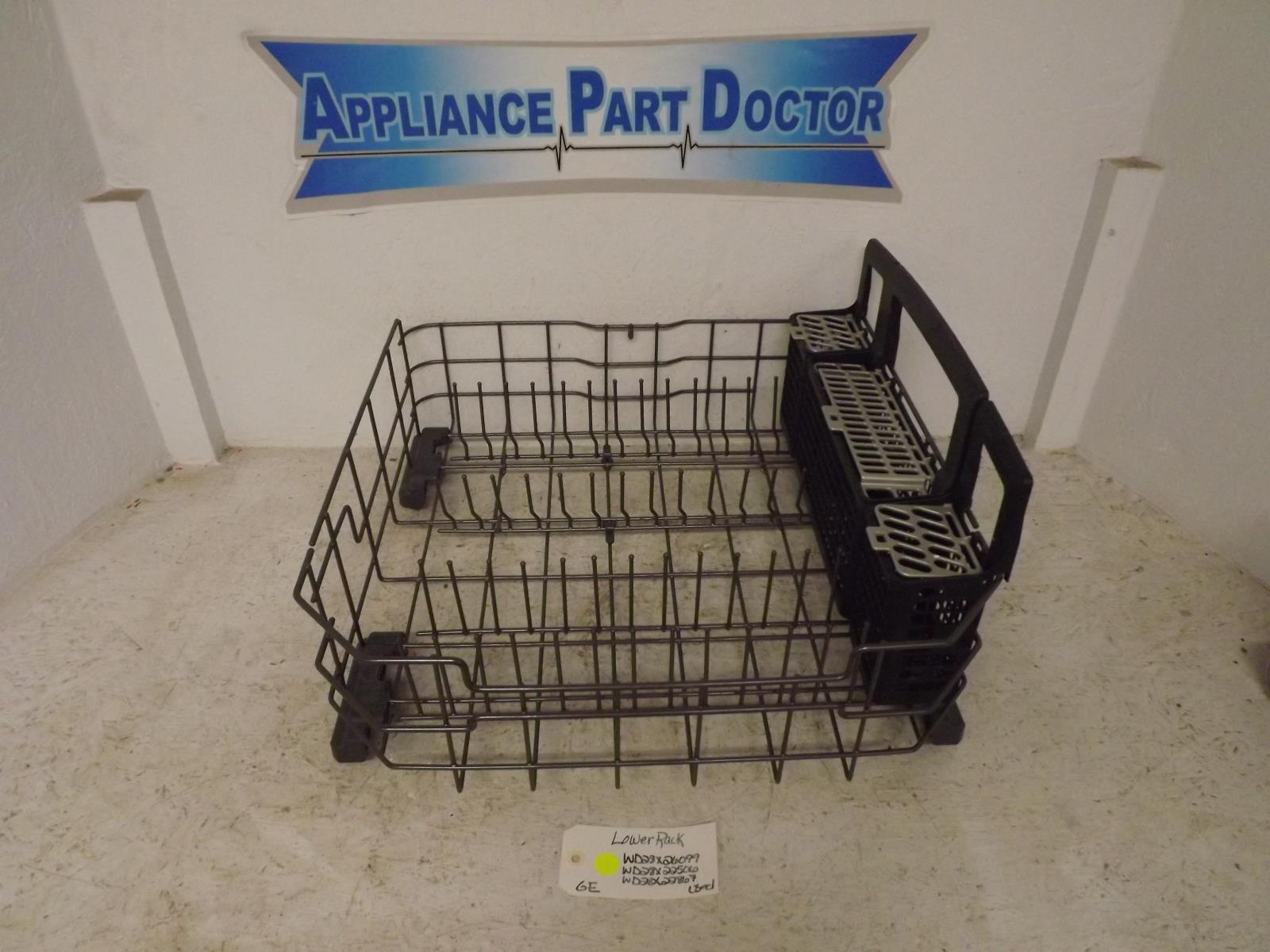 GE Dishwasher WD28X26099 WD28X22506 WD28X22867 Lower Rack Used GE Dishwasher WD28X26099 WD28X22506 WD28X22867 Lower Rack Used